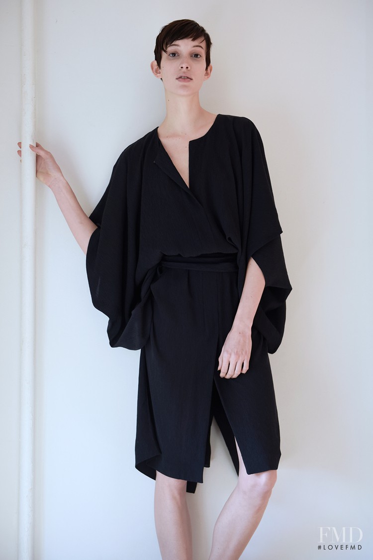 Sarah Bledsoe featured in  the Alasdair lookbook for Pre-Fall 2015