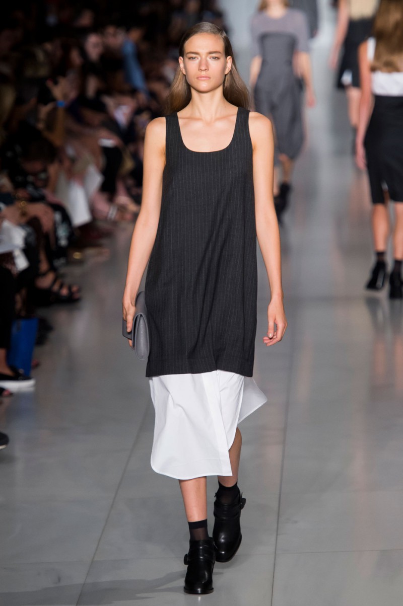 Sophia Ahrens featured in  the DKNY fashion show for Spring/Summer 2016
