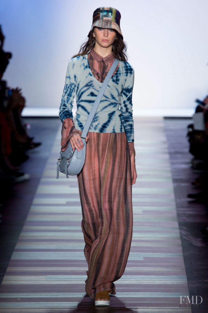 Laura Winges featured in  the BCBG By Max Azria fashion show for Spring/Summer 2016