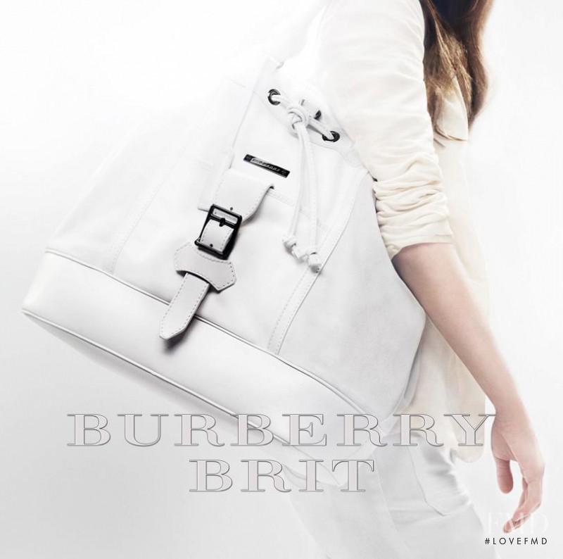 Camilla Babbington featured in  the Burberry Brit advertisement for Spring 2012