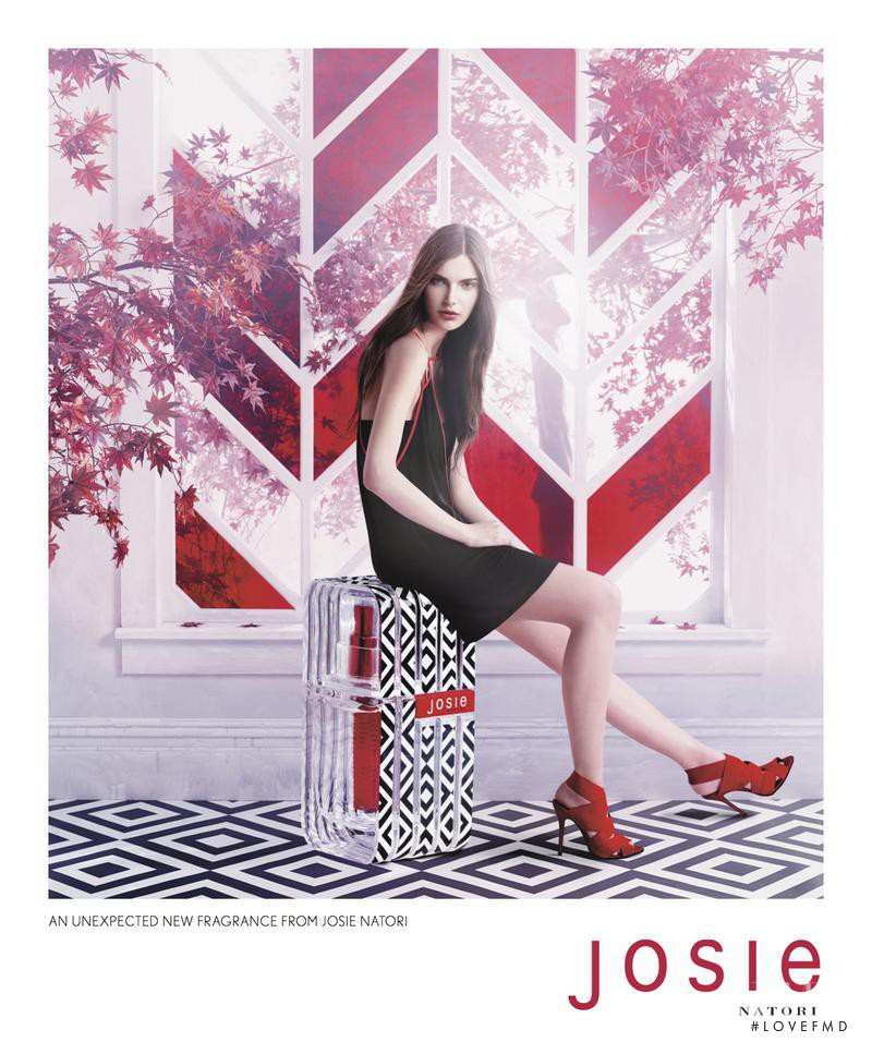 Dasha Semenchenko featured in  the Josie Natori Natori Josie Fragrance  advertisement for Spring/Summer 2014