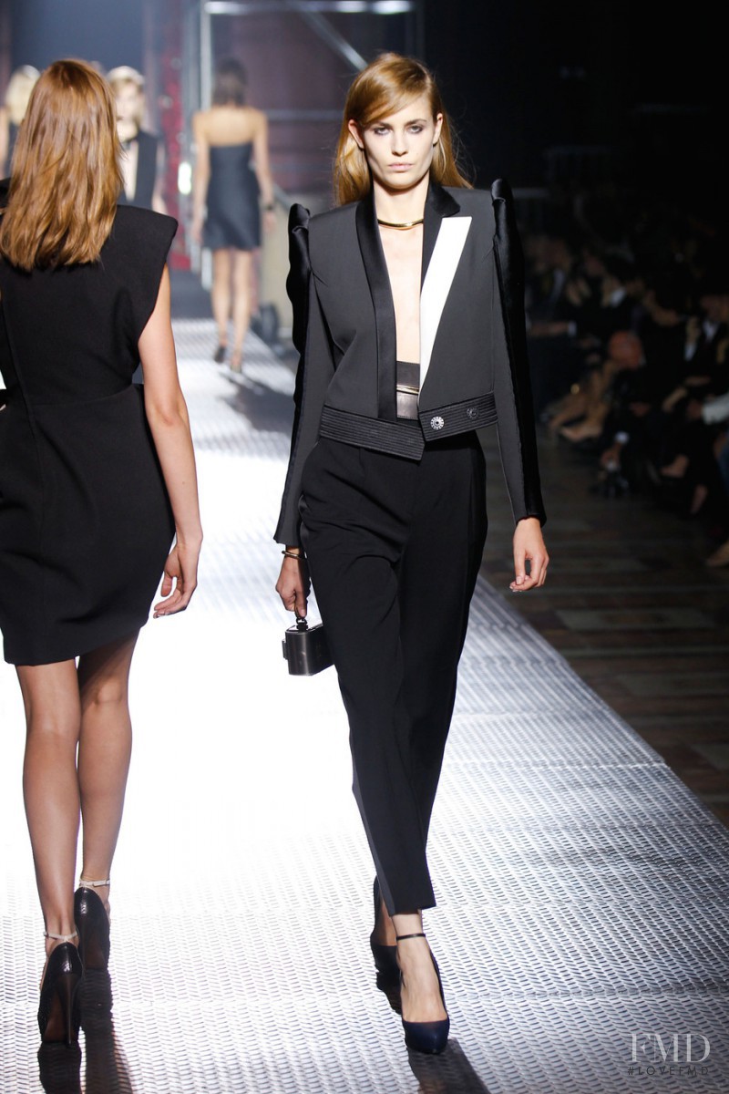 Nadja Bender featured in  the Lanvin fashion show for Spring/Summer 2013