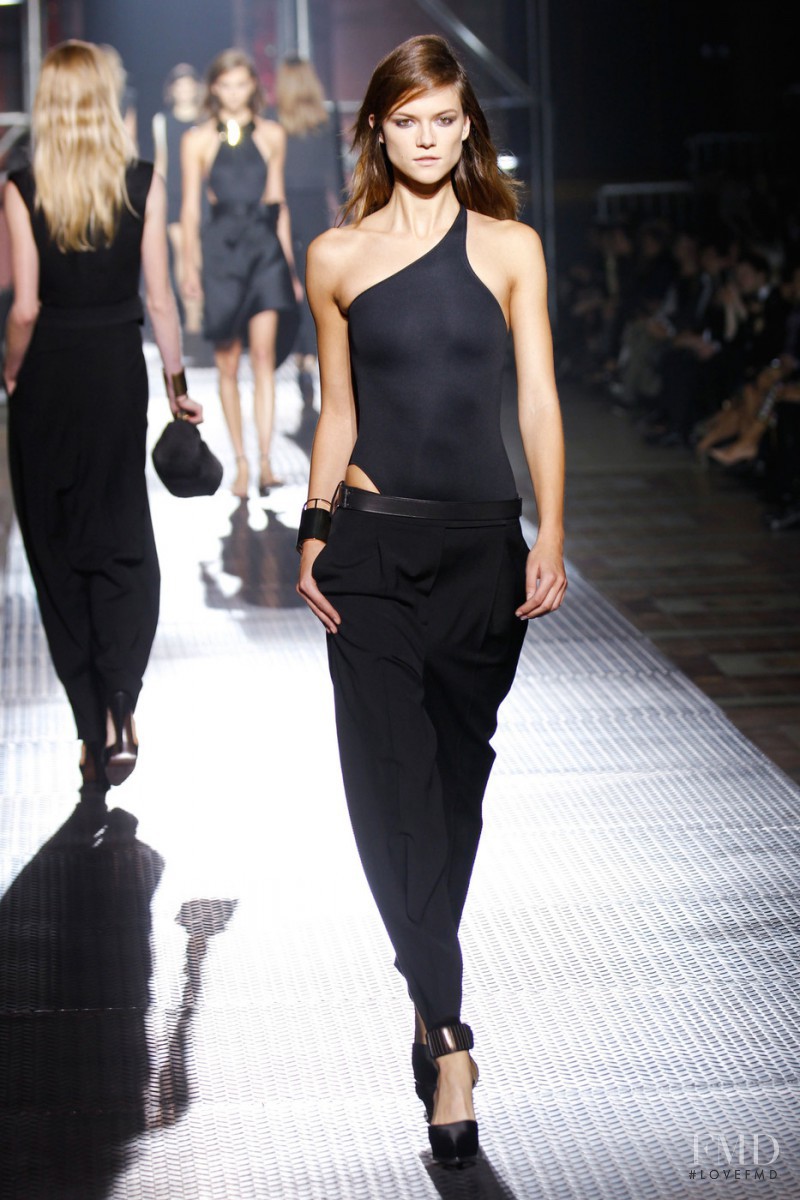 Kasia Struss featured in  the Lanvin fashion show for Spring/Summer 2013