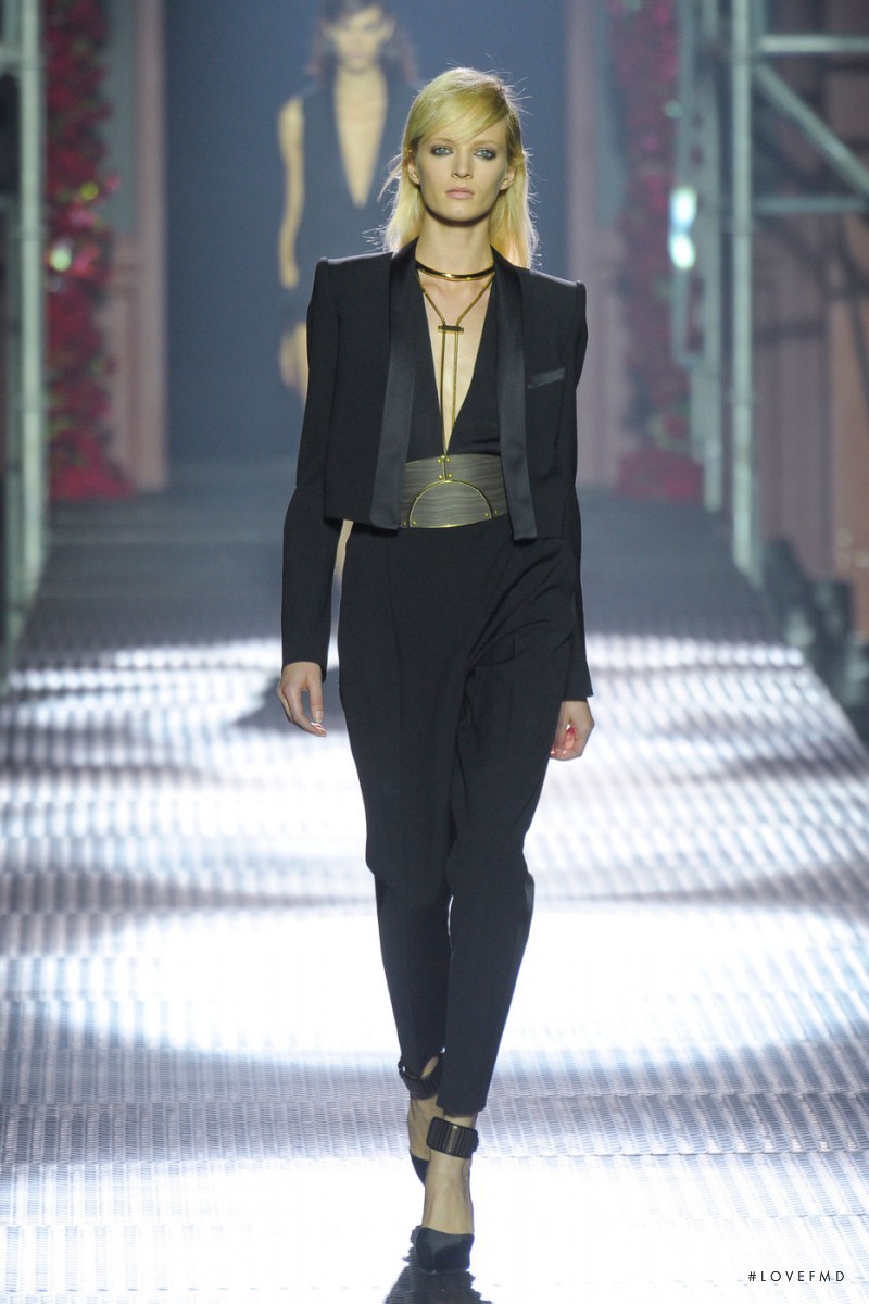 Daria Strokous featured in  the Lanvin fashion show for Spring/Summer 2013