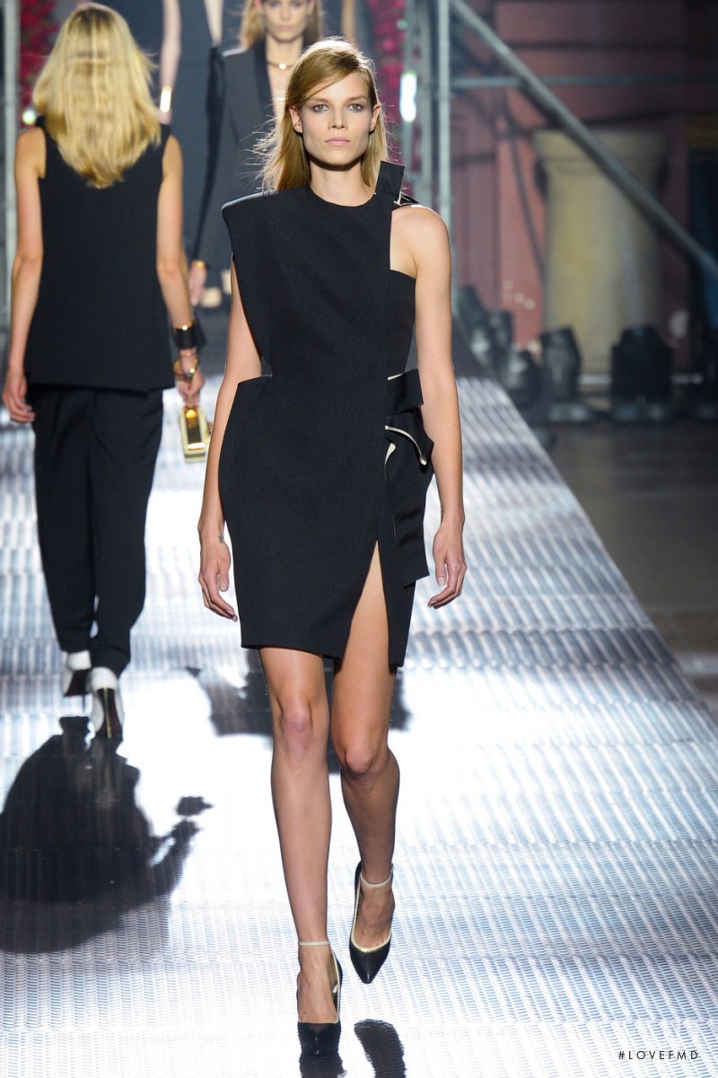 Suvi Koponen featured in  the Lanvin fashion show for Spring/Summer 2013