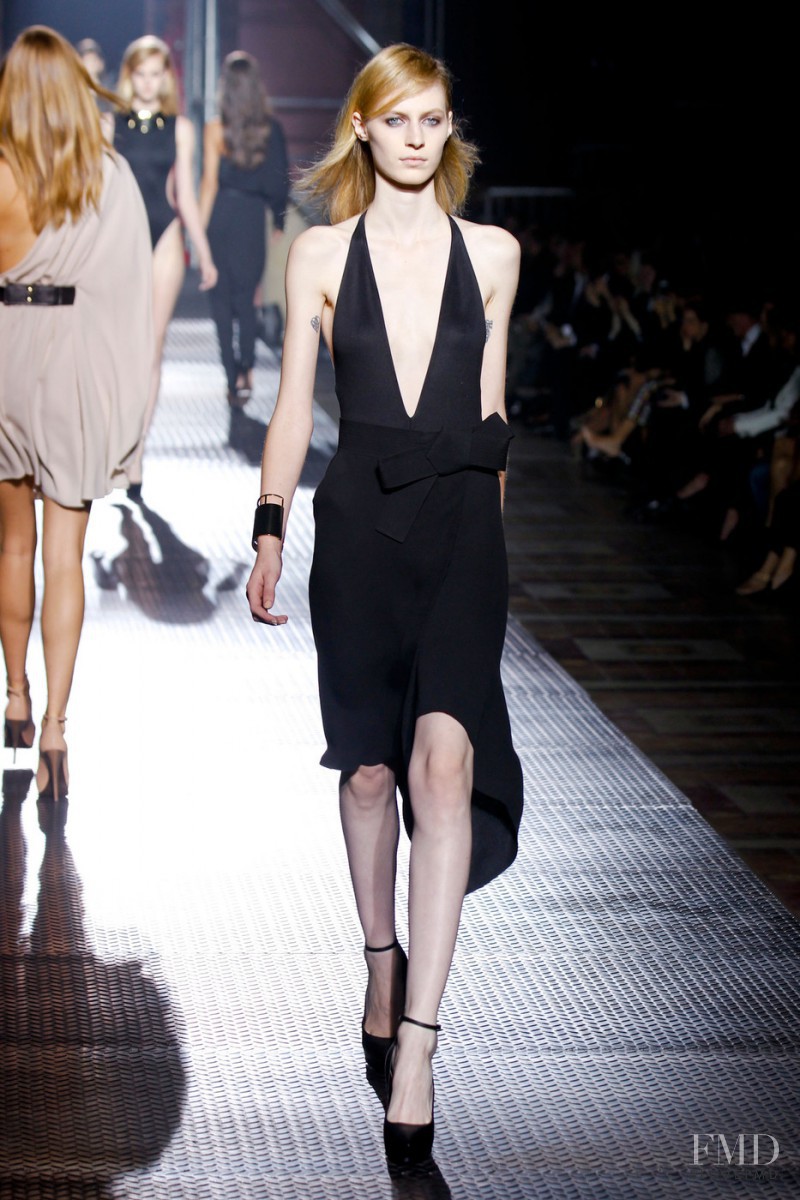 Julia Nobis featured in  the Lanvin fashion show for Spring/Summer 2013