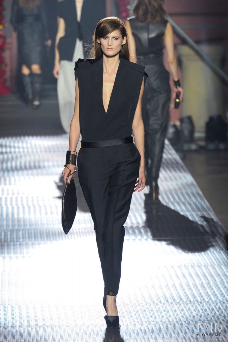 Marie Piovesan featured in  the Lanvin fashion show for Spring/Summer 2013