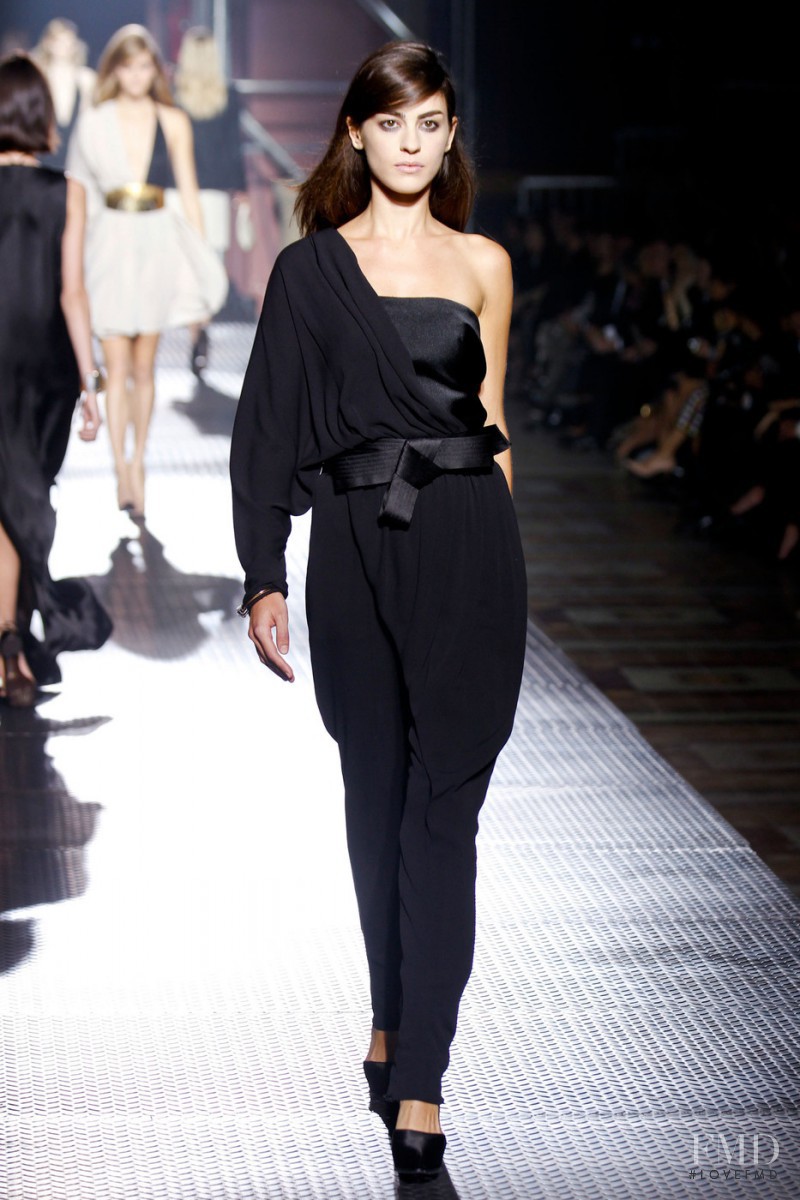 Bruna del Bortoli featured in  the Lanvin fashion show for Spring/Summer 2013