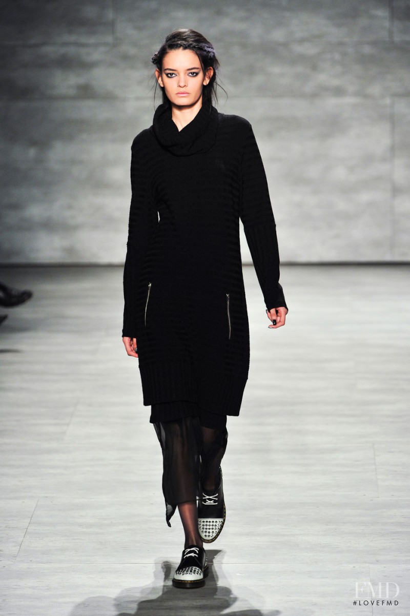 Wanessa Milhomem featured in  the Emerson fashion show for Autumn/Winter 2014
