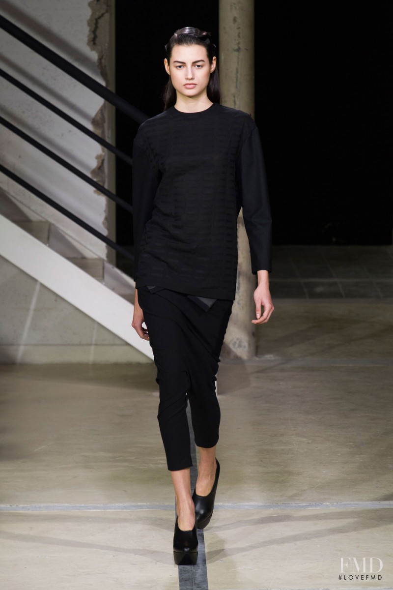 Bruna Ludtke featured in  the Hexa by Kuho fashion show for Autumn/Winter 2013