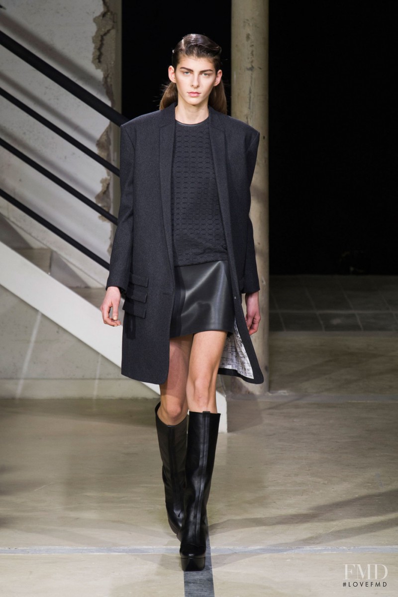 Kristina Andrejevic featured in  the Hexa by Kuho fashion show for Autumn/Winter 2013