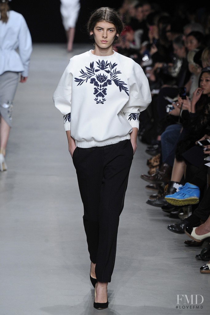 Kristina Andrejevic featured in  the Masha Ma fashion show for Autumn/Winter 2013
