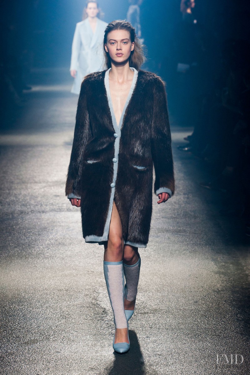 Tess Hellfeuer featured in  the Sonia Rykiel fashion show for Autumn/Winter 2013