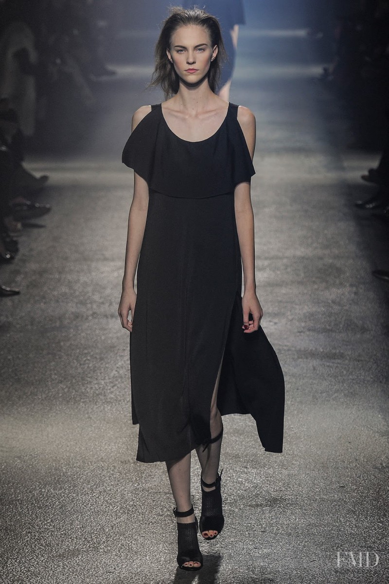 Nicole Pollard featured in  the Sonia Rykiel fashion show for Autumn/Winter 2013