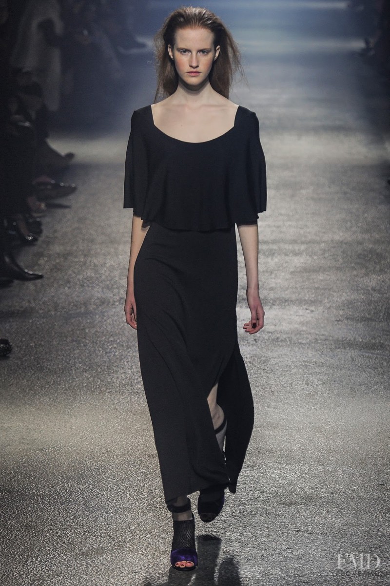Magdalena Jasek featured in  the Sonia Rykiel fashion show for Autumn/Winter 2013