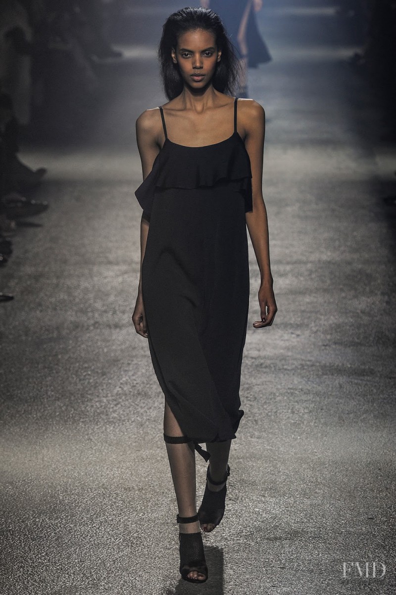 Grace Mahary featured in  the Sonia Rykiel fashion show for Autumn/Winter 2013