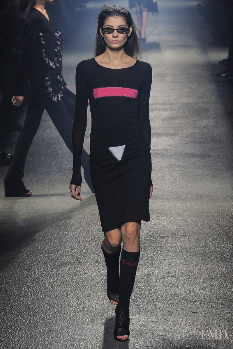 Muriel Beal featured in  the Sonia Rykiel fashion show for Autumn/Winter 2013