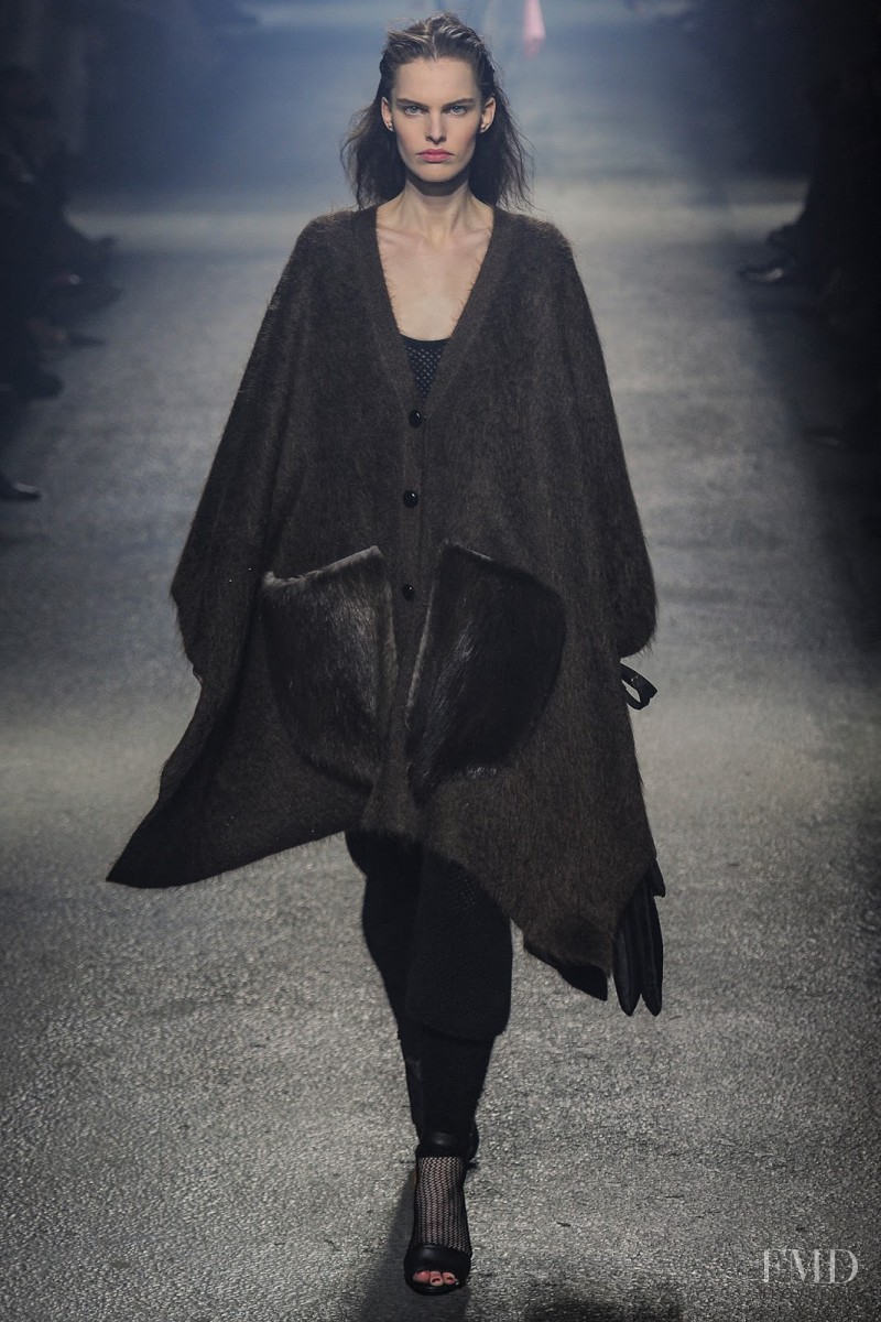 Lisa Verberght featured in  the Sonia Rykiel fashion show for Autumn/Winter 2013