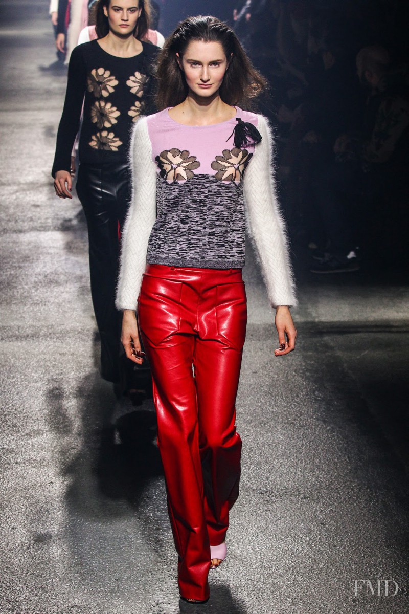 Mackenzie Drazan featured in  the Sonia Rykiel fashion show for Autumn/Winter 2013