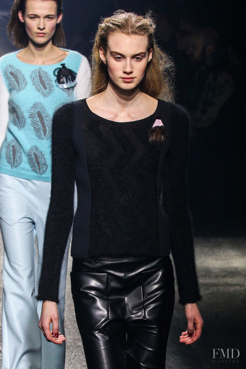 Dauphine McKee featured in  the Sonia Rykiel fashion show for Autumn/Winter 2013