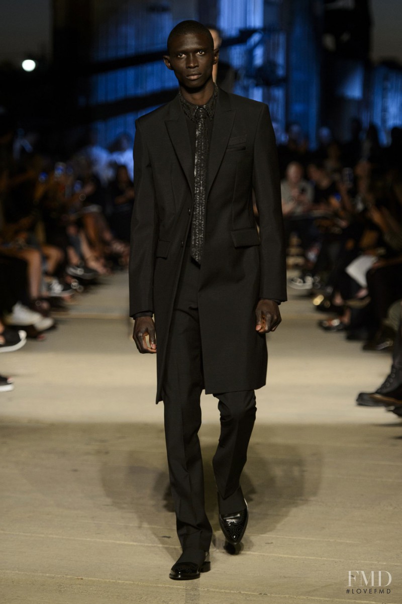 Fernando Cabral featured in  the Givenchy fashion show for Spring/Summer 2016