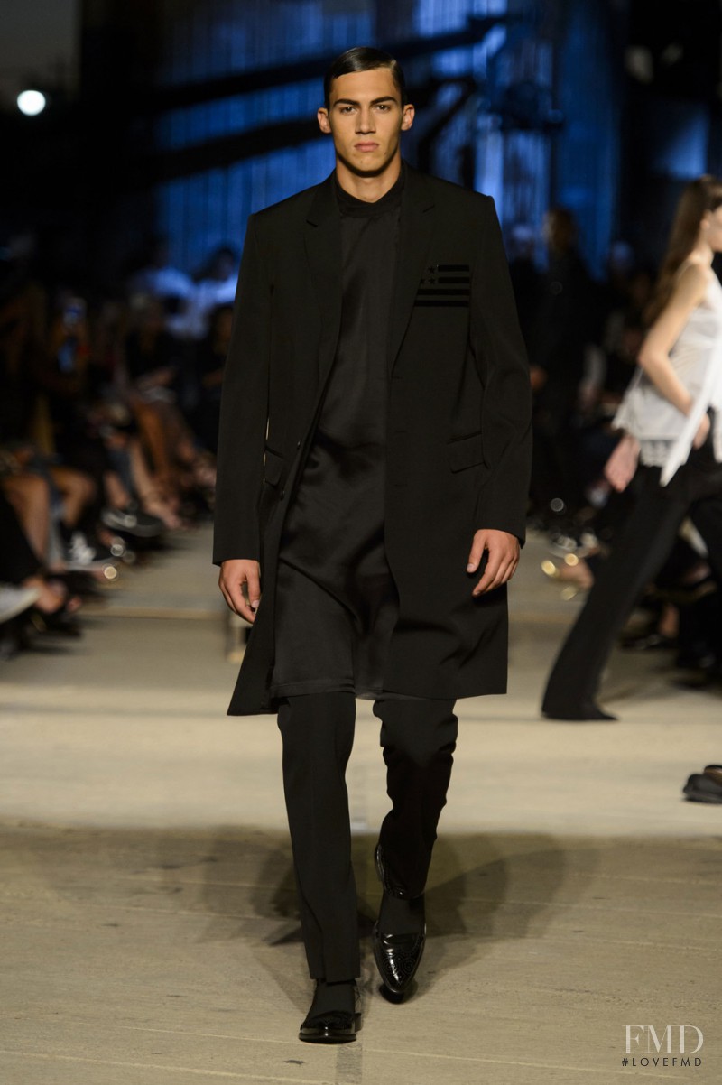 Alessio Pozzi featured in  the Givenchy fashion show for Spring/Summer 2016