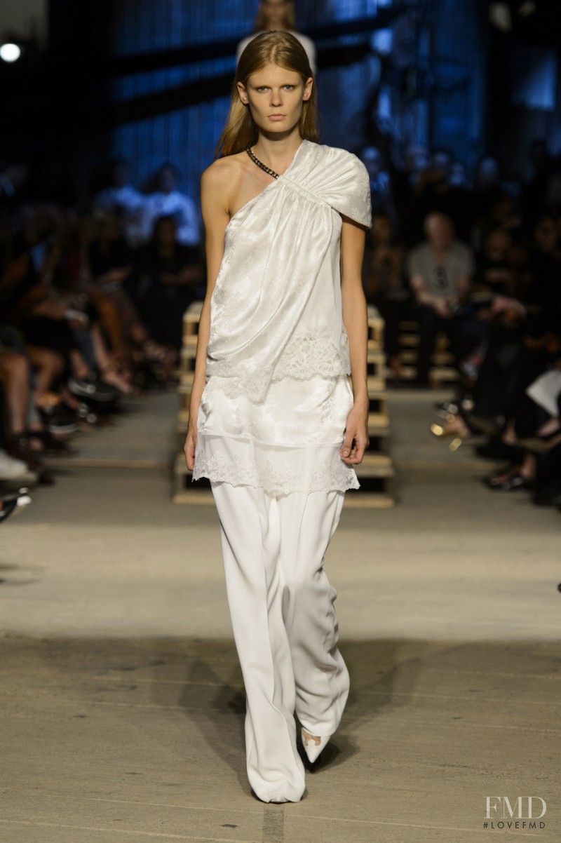 Alexandra Elizabeth Ljadov featured in  the Givenchy fashion show for Spring/Summer 2016