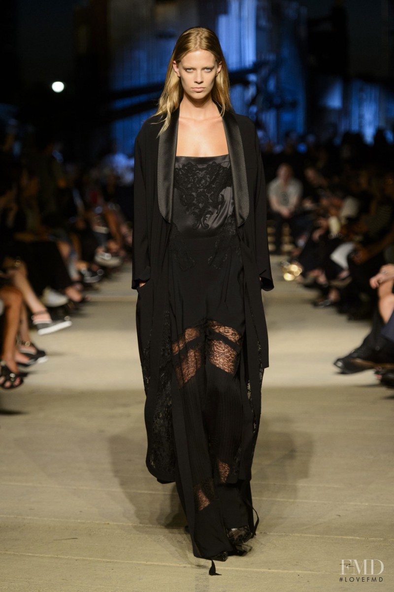 Lexi Boling featured in  the Givenchy fashion show for Spring/Summer 2016