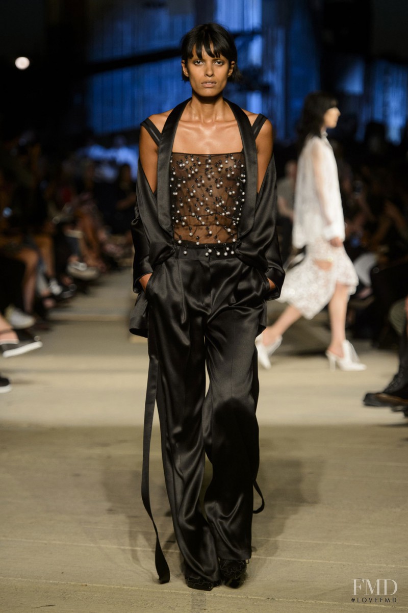 Lakshmi Menon featured in  the Givenchy fashion show for Spring/Summer 2016