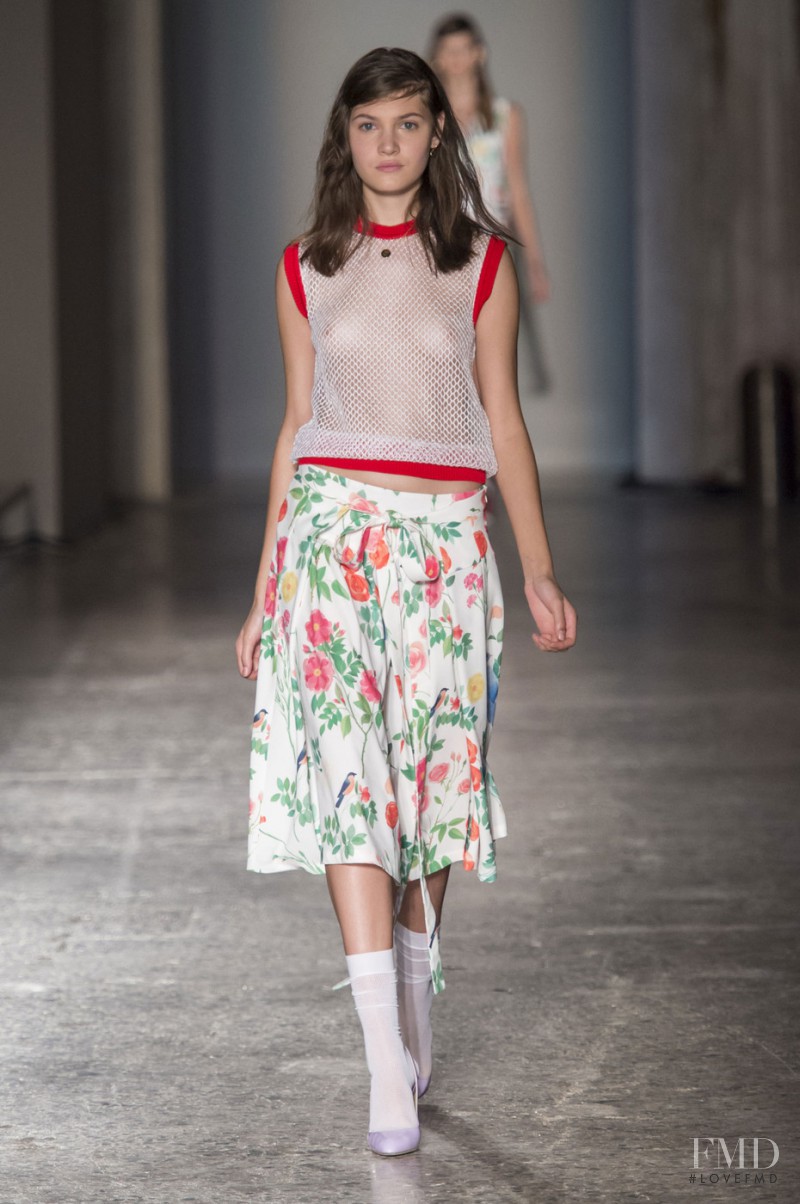 Arthur Arbesser fashion show for Spring/Summer 2016