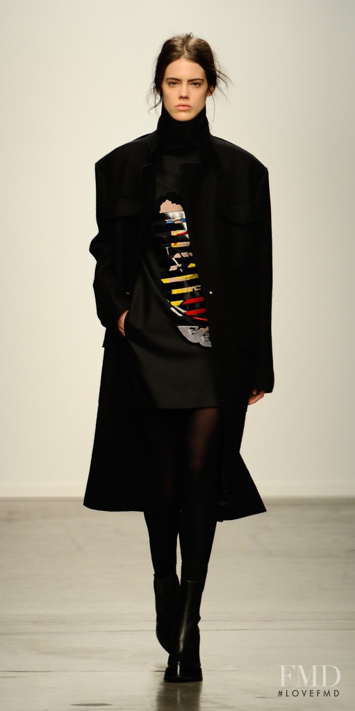 Taja Feistner featured in  the Kaal E. Suktae fashion show for Autumn/Winter 2015