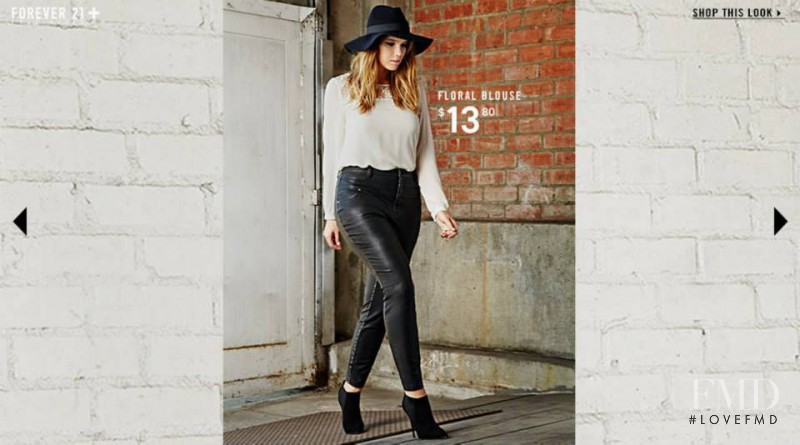 Forever 21Plus catalogue for Fall 2014