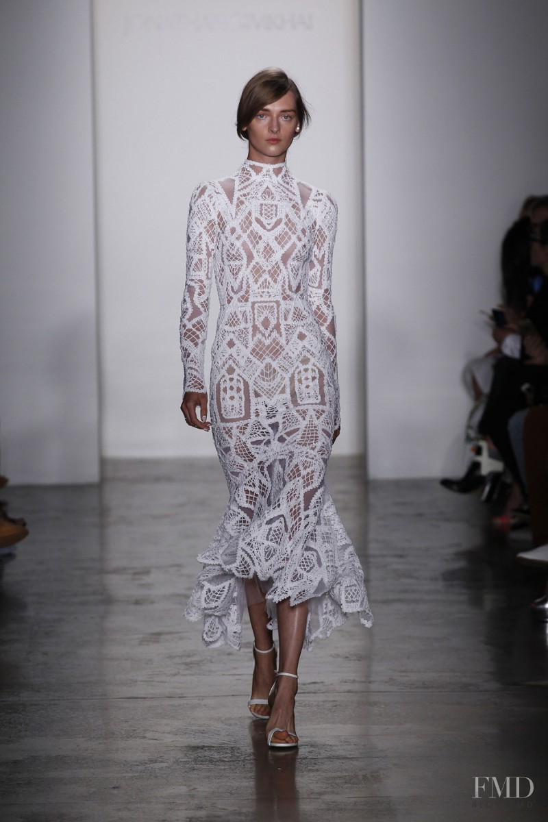 Daga Ziober featured in  the Jonathan Simkhai fashion show for Spring/Summer 2016