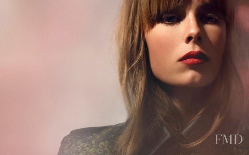 Edie Campbell featured in  the Burberry Beauty The Siren Red  advertisement for Spring/Summer 2013