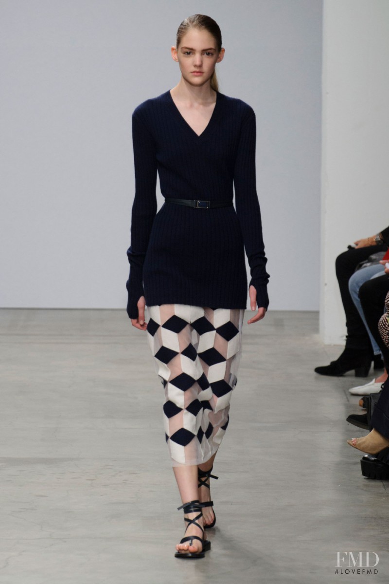 Madison Whittaker featured in  the Allude fashion show for Spring/Summer 2015