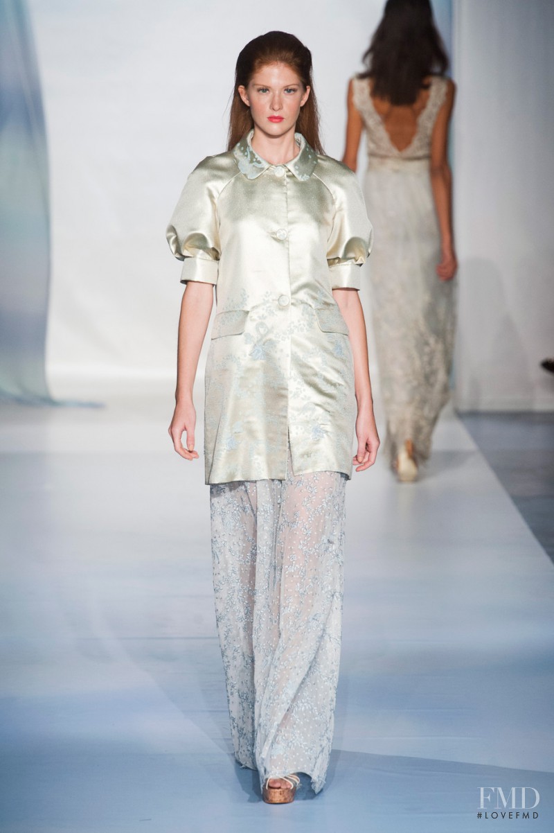 Luisa Beccaria fashion show for Spring/Summer 2014