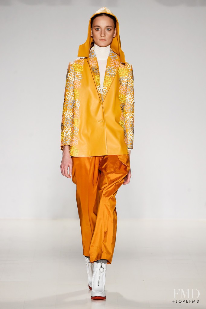 Marina Heiden featured in  the RanFan fashion show for Autumn/Winter 2015