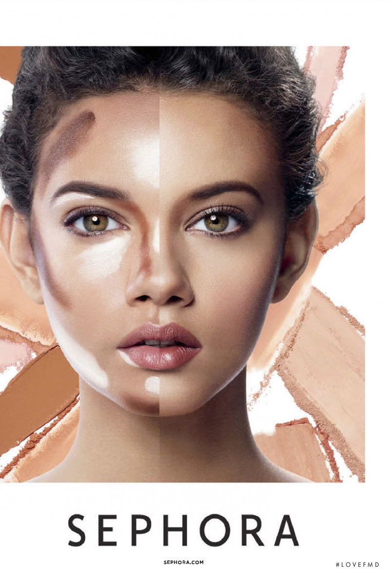 SEPHORA Contouring advertisement for Spring/Summer 2015