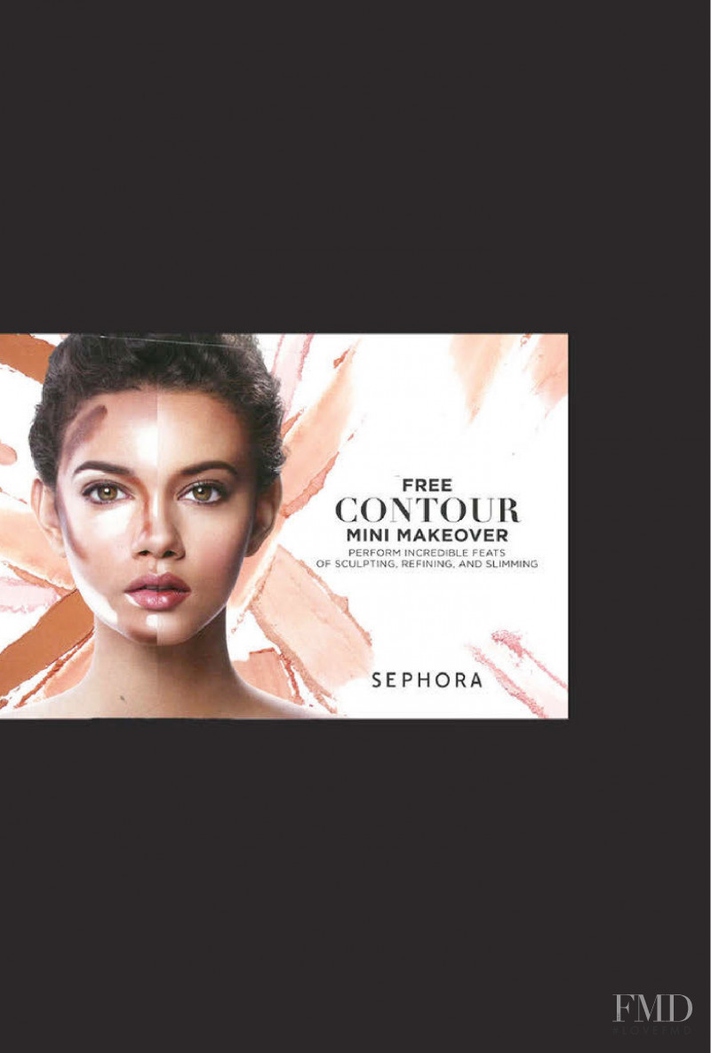 SEPHORA Contouring advertisement for Spring/Summer 2015