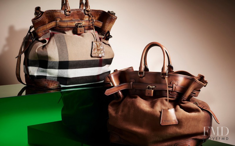 Burberry Accessories Collection advertisement for Spring/Summer 2013