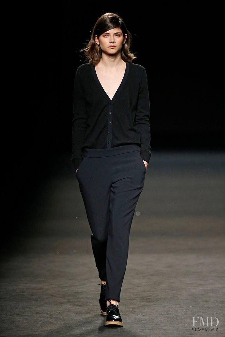 Alba Galocha featured in  the Sita Murt fashion show for Autumn/Winter 2015