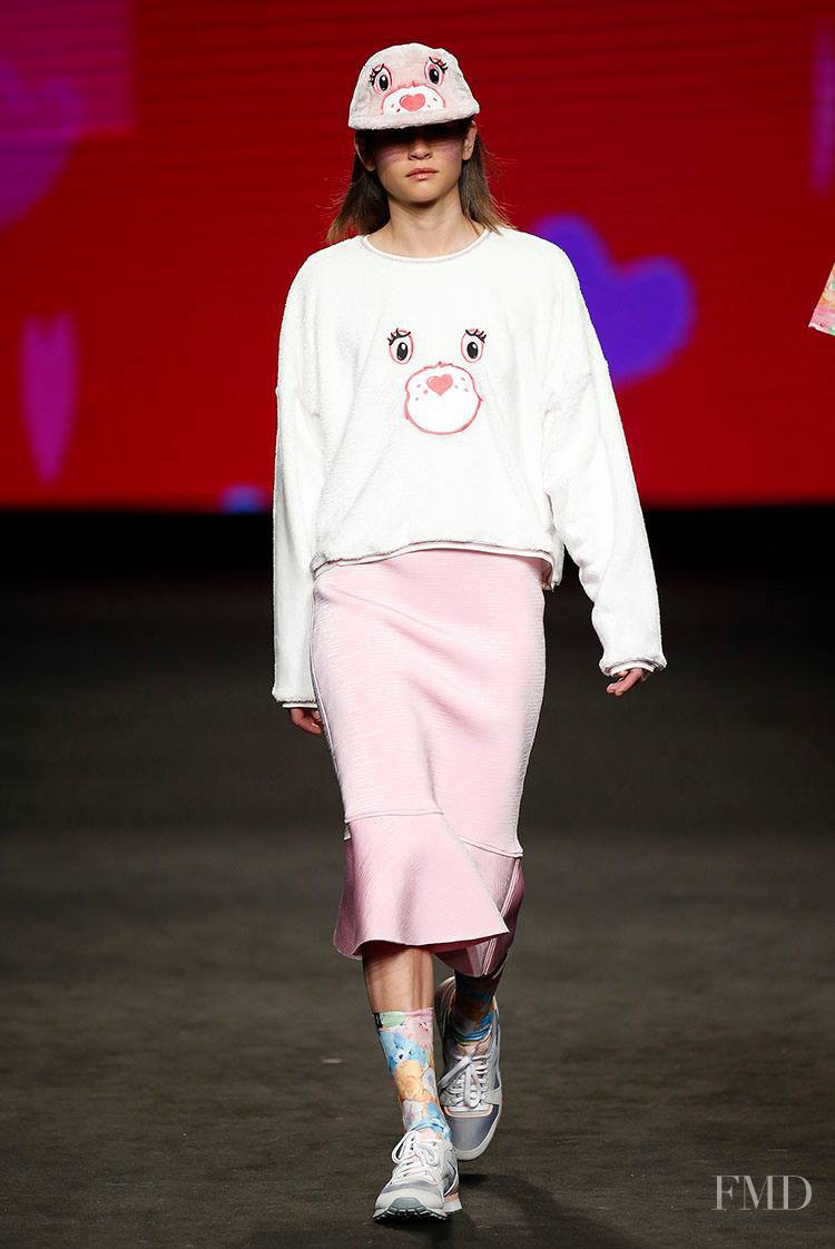 Alba Galocha featured in  the Krizia Robustella fashion show for Autumn/Winter 2015