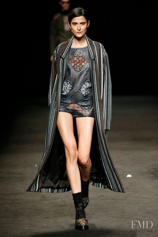 Custo Barcelona fashion show for Autumn/Winter 2015