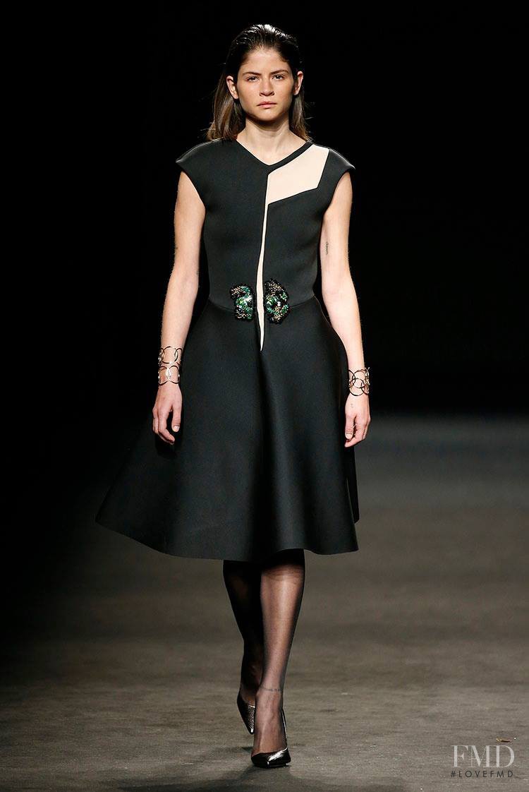 Alba Galocha featured in  the Pagè fashion show for Autumn/Winter 2015
