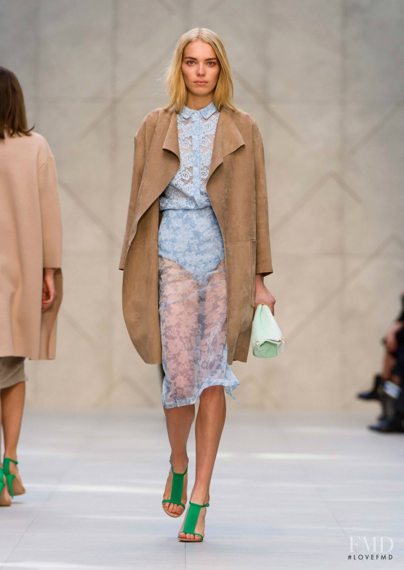 Burberry Prorsum fashion show for Spring/Summer 2014