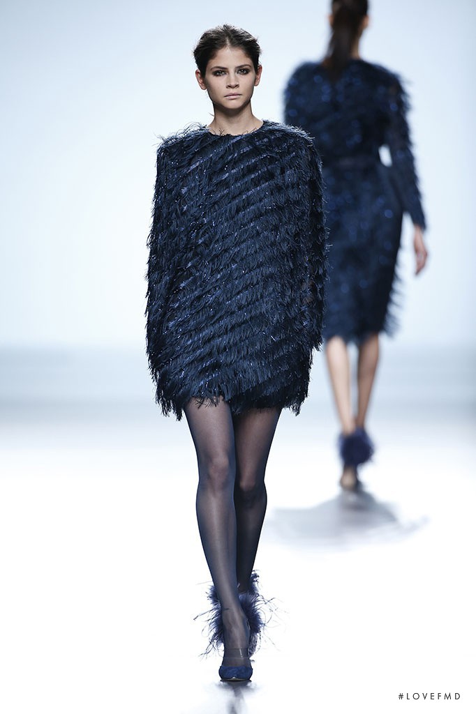 Alba Galocha featured in  the The 2nd SKIN Co. fashion show for Autumn/Winter 2015