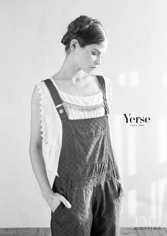 Alba Galocha featured in  the Yerse advertisement for Spring/Summer 2014