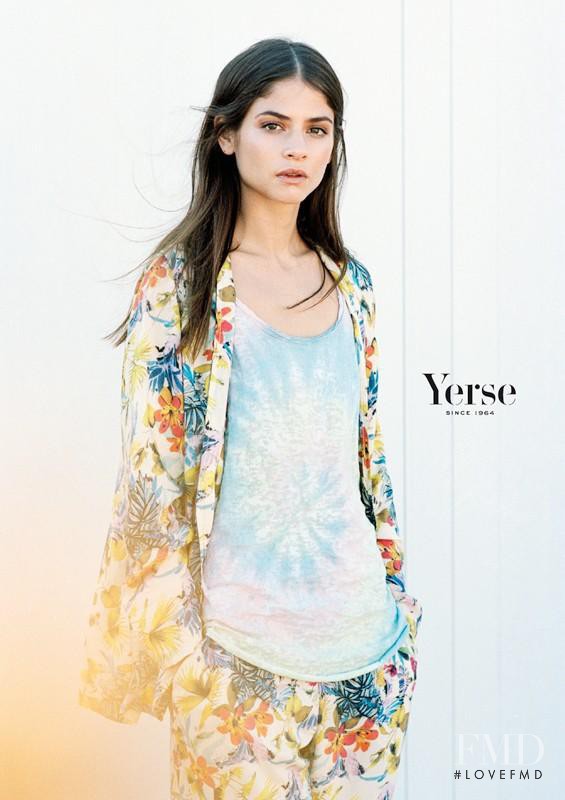 Alba Galocha featured in  the Yerse advertisement for Spring/Summer 2014