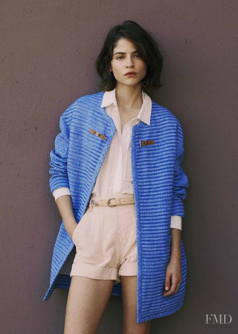 Alba Galocha featured in  the Sessun lookbook for Spring/Summer 2015