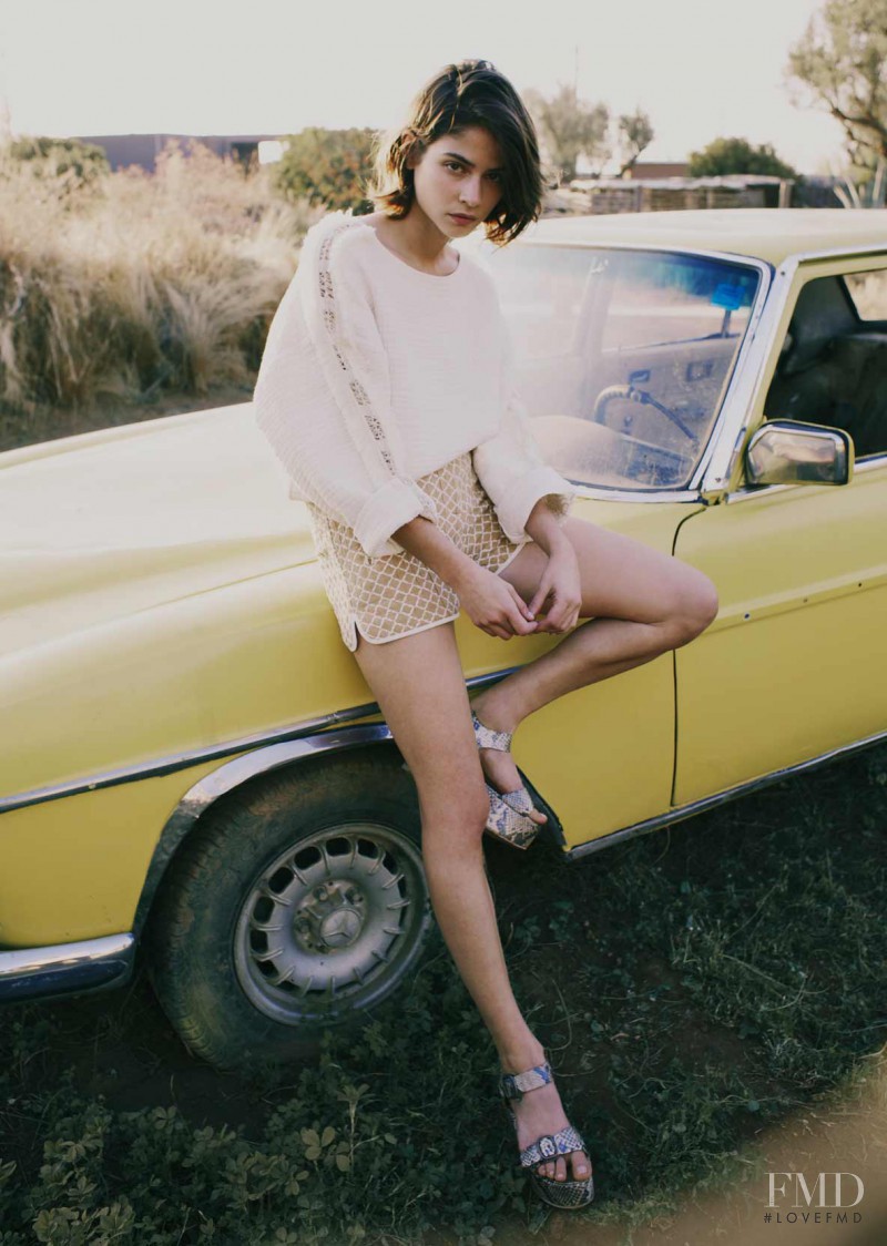 Alba Galocha featured in  the Sessun lookbook for Spring/Summer 2015